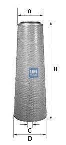 WIX FILTERS 42610 Повітряний фільтр