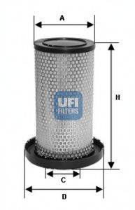 CROSLAND FILTERS 9284 Повітряний фільтр