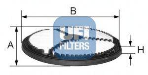 CROSLAND FILTERS 8200 Повітряний фільтр