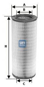 CROSLAND FILTERS 8061 Повітряний фільтр