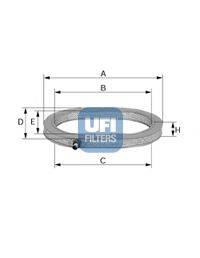 CROSLAND FILTERS 9014 Повітряний фільтр