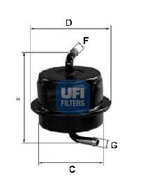 WIX FILTERS 33569 Паливний фільтр