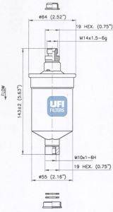 WIX FILTERS 33015 Паливний фільтр
