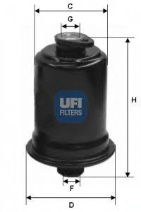 CROSLAND FILTERS 6819 Паливний фільтр