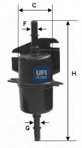 CROSLAND FILTERS 6000 Паливний фільтр