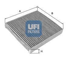 CROSLAND FILTERS EC474 Фільтр, повітря у внутрішньому просторі