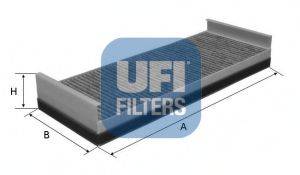 UFI 5417700 Фільтр, повітря у внутрішньому просторі
