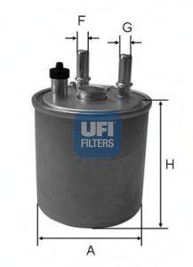 CROSLAND FILTERS 5228 Паливний фільтр