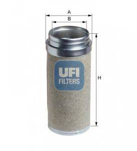 CROSLAND FILTERS 9835 Фільтр додаткового повітря