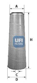 WIX FILTERS 42613 Повітряний фільтр