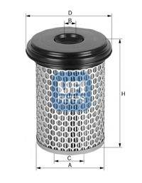 CROSLAND FILTERS 9829 Повітряний фільтр