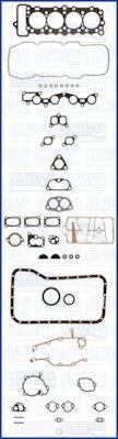 MAZDA 8028-99-100B Комплект прокладок, двигун