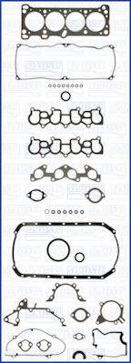MAZDA 8ABM-10-271 Комплект прокладок, двигун