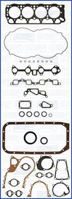 TOYOTA 0411128015 Комплект прокладок, двигун