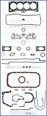 TOYOTA 0411116032 Комплект прокладок, двигун