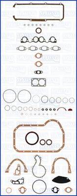 VW 068198001 Комплект прокладок, двигун