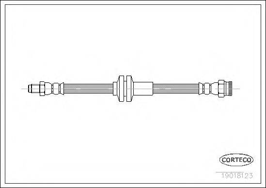 PIRELLI 4992 Гальмівний шланг