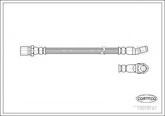 PIRELLI 5090 Гальмівний шланг