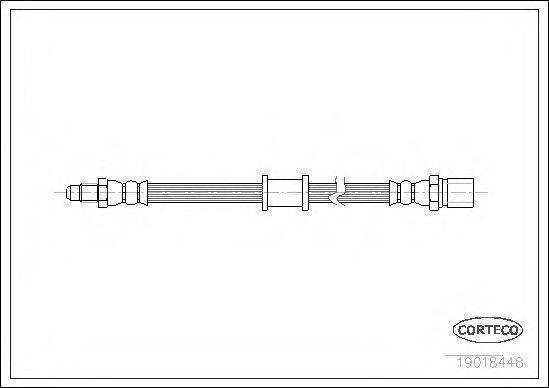 PIRELLI 4971 Гальмівний шланг