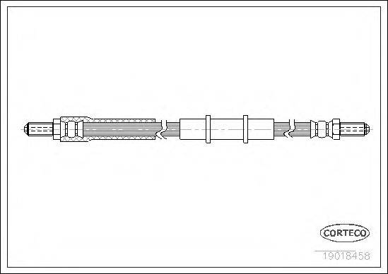 PIRELLI 4964 Гальмівний шланг