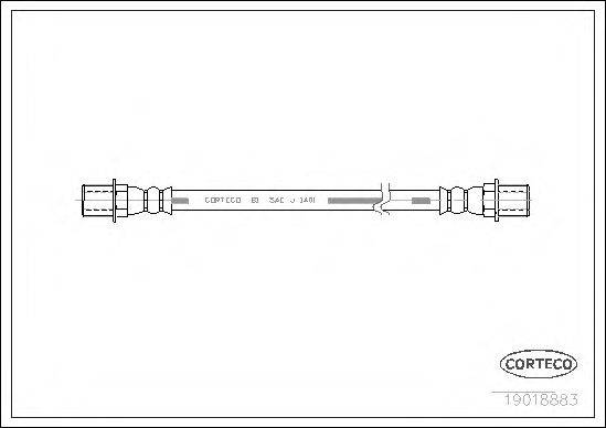 PEX 46009 Гальмівний шланг