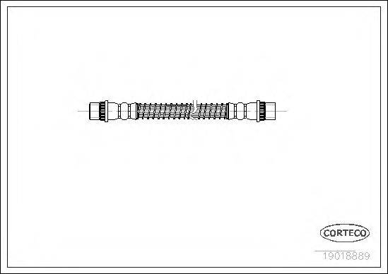 PIRELLI 13239 Гальмівний шланг