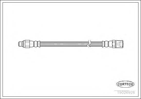 PIRELLI 5085 Гальмівний шланг