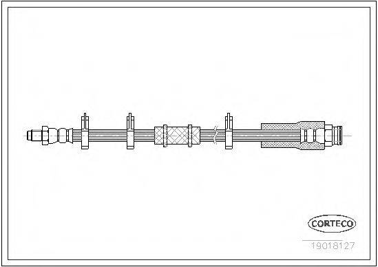 PIRELLI 5014 Гальмівний шланг