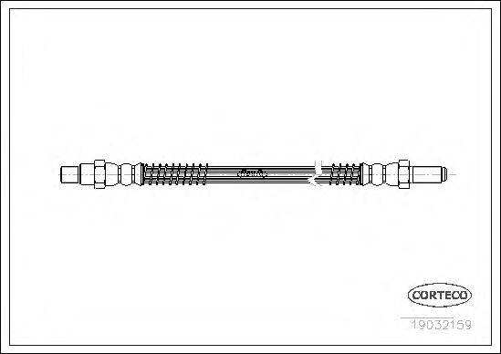 LUCAS ELECTRICAL PHC231 Гальмівний шланг