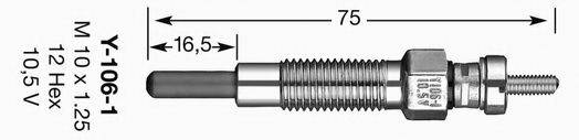 NGK 6525 Свічка розжарювання