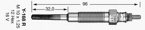 NGK 2162 Свічка розжарювання