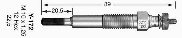 NGK 7325 Свічка розжарювання