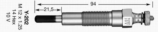 NGK 1226 Свічка розжарювання