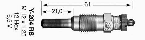 LUCAS HDS 231 Свічка розжарювання