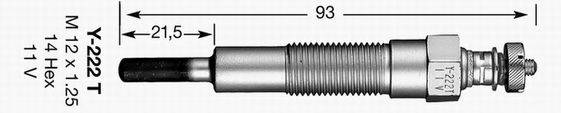 NGK 7628 Свічка розжарювання