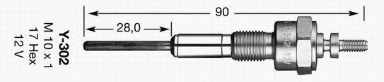 NGK 2100 Свічка розжарювання