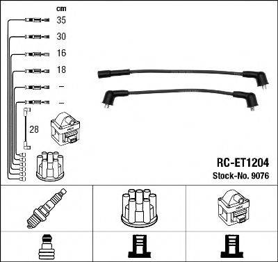 LEXUS 72 385 585 Комплект дротів запалювання