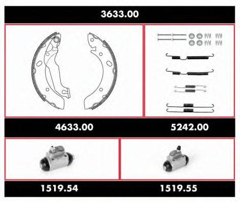 BREMBO H30004 Комплект гальмівних колодок
