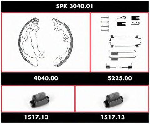 VALEO 554857 Комплект гальмівних колодок