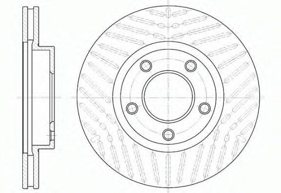 MAZDA J00233251 гальмівний диск