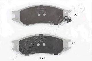 MDR MFP2150 Комплект гальмівних колодок, дискове гальмо