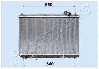 TOYOTA 1640020130 Радіатор, охолодження двигуна