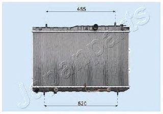 KIA 253102F510 Радіатор, охолодження двигуна