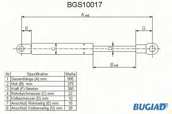 BUGIAD BGS10017