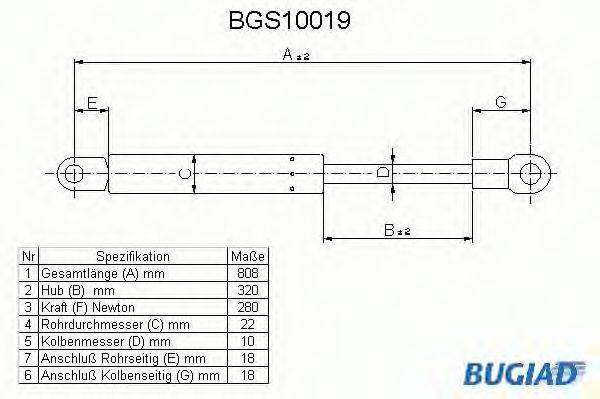 BUGIAD BGS10019