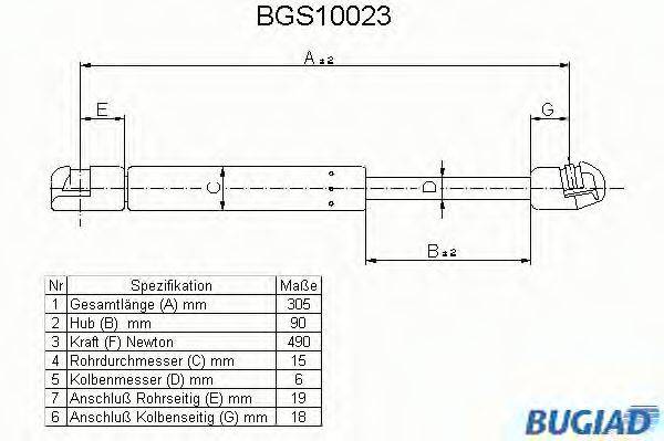 BUGIAD BGS10023