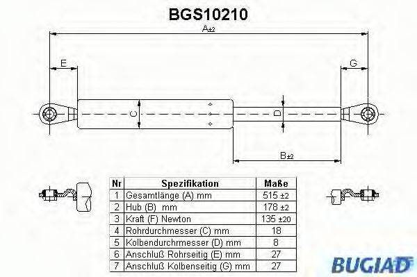 BUGIAD BGS10210
