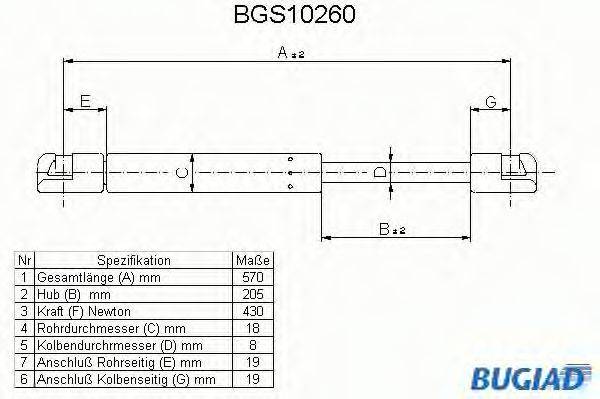 BUGIAD BGS10260