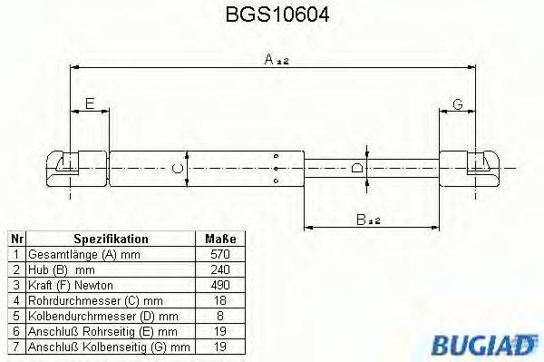 BUGIAD BGS10604
