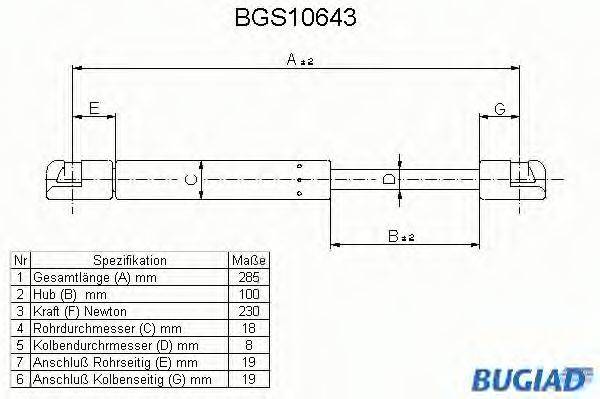 BUGIAD BGS10643